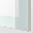 【あす楽】IKEA イケア ガラス扉 ホワイト フロストガラス 60x38cm m60540901 GLASSVIK グラスヴィーク 収納家具用部品 パーツ おしゃれ シンプル 北欧 かわいい 部品 2