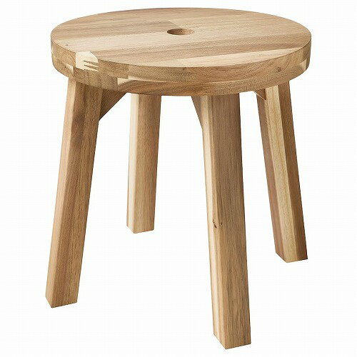 IKEA (イケア)の【あす楽】IKEA イケア スツール アカシア材 30cm m60543037 SKOGSTA スコグスタ インテリア 家具 イス チェア 椅子 おしゃれ シンプル 北欧 かわいい(チェア・椅子)
