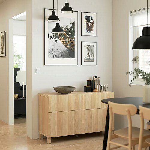 IKEA イケア 脚 ホワイトステインオーク調 2ピース m70352796 STUBBARP ストゥッバルプ 収納家具用部品 パーツ おしゃれ シンプル 北欧 かわいい 部品