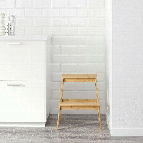 【あす楽】IKEA イケア ステップスツール 竹 43x40x50cm m80541056 TENHULT テンフルト インテリア 家具 イス チェア 椅子 おしゃれ シンプル 北欧 かわいい