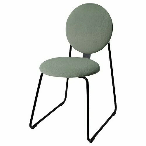【あす楽】IKEA イケア チェア ブラック ハーケボ グレーグリーン m10546873 MANHULT モンフルト インテリア 家具 イス 椅子 ダイニングチェア おしゃれ シンプル 北欧 かわいい