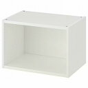 IKEA イケア フレーム ホワイト 60x40x40cm m20387487 PLATSA プラッツァ インテリア 収納家具 キャビネット コンソール おしゃれ シンプル 北欧 かわいい