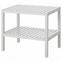 【あす楽】IKEA イケア ベンチ ホワイト 58x38cm m50562465 MUSKAN ムスカン インテリア 収納家具 収納ベンチ おしゃれ シンプル 北欧 かわいい