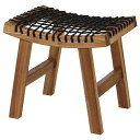 IKEA イケア スツール 屋外用 ライトブラウンステイン 48x35x43cm m00411426 STACKHOLMEN スタックホルメン 屋外家具 ガーデ...