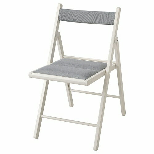 IKEA (イケア)の【あす楽】IKEA イケア 折りたたみチェア ホワイト 白 クニーサ ライトグレー m00534333 FROSVI フロースヴィ インテリア 家具 イス 椅子 ダイニングチェア おしゃれ シンプル 北欧 かわいい(チェア・椅子)