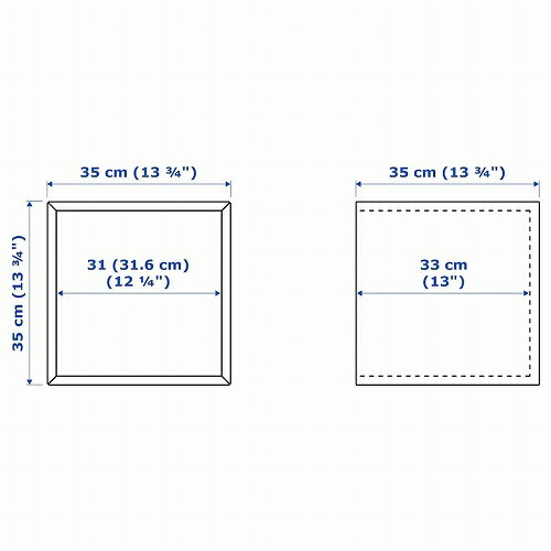 【あす楽】IKEA イケア キャビネット ペールイエロー 35x35x35cm m00556240 EKET エーケト おしゃれ シンプル 北欧 かわいい