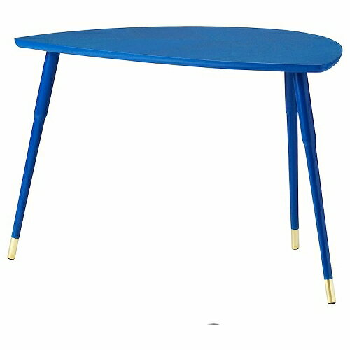 【あす楽】IKEA イケア サイドテーブル ブルー 77x39cm m30560429 LOVBACKEN ローヴバッケン インテリア 家具 机 ナイトテーブル おしゃれ シンプル 北欧 かわいい