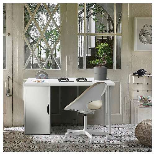 IKEA イケア 収納ユニット ホワイト 白 36x70cm m30563753 ALEX アレクス インテリア オフィス家具 オフィス収納 キャビネット シェルフ おしゃれ シンプル 北欧 かわいい