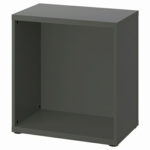 IKEA (イケア)の【あす楽】IKEA イケア フレーム ダークグレー 60x40x64cm m40538602 BESTA ベストー おしゃれ シンプル 北欧 かわいい(リビング収納)