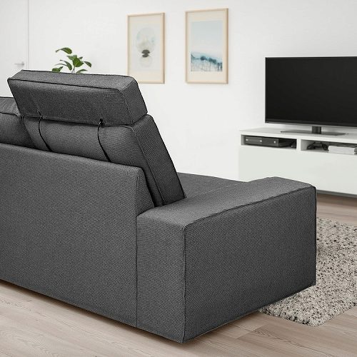 IKEA イケア ヘッドレスト トレースンド チャコール m60564322 ASPERED エスペレード インテリア家具 ソファ ソファベッド用部品 おしゃれ シンプル 北欧 かわいい
