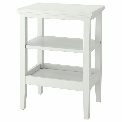 IKEA (イケア)の【あす楽】IKEA イケア サイドテーブル ホワイト 白 46x36cm m80496049 IDANAS イダネス インテリア 家具 机 ナイトテーブル おしゃれ シンプル 北欧 かわいい(テーブル)