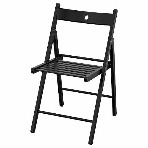 IKEA (イケア)の【あす楽】IKEA イケア 折りたたみチェア ブラック m90534319 FROSVI フロースヴィ インテリア 家具 イス 椅子 ダイニングチェア おしゃれ シンプル 北欧 かわいい(チェア・椅子)