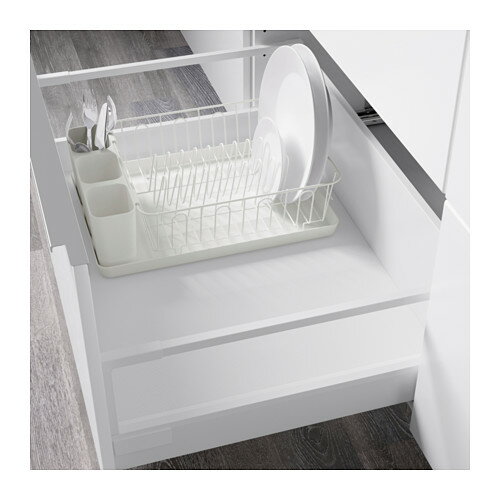 【あす楽】IKEA イケア 水切りホワイト 白 42x30cm 00295813 VARIERA ヴァリエラ キッチン用品 食器 調理器具 キッチン整理用品 水切りラック おしゃれ シンプル 北欧 かわいい 2