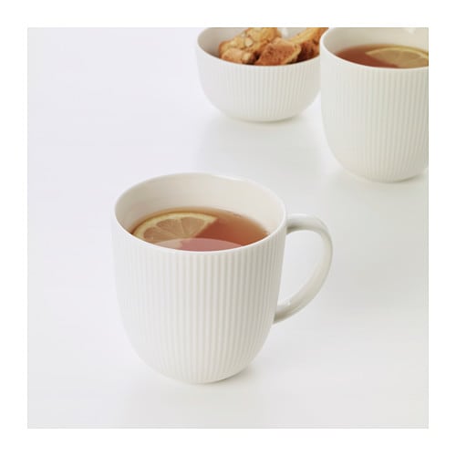 【あす楽】IKEA イケア マグ ホワイト 白 310ml マグカップ E20319021 OFANTLIGT オファントリグト キッチン用品 食器 コーヒー お茶用品 コップ ティーカップ おしゃれ シンプル 北欧 かわいい