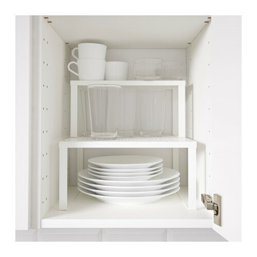 【あす楽】IKEA イケア シェルフインサート ホワイト 白 32x28x16cm 50177727 VARIERA ヴァリエラ インテリア 収納家具 キッチン収納 食器棚 キッチンボード おしゃれ シンプル 北欧 かわいい