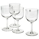 IKEA イケア ワイングラス 320ml 4ピース m40592444 STOCKHOLM 2025 ストックホルム キッチン用品 食器 調理器具 食器 カト...