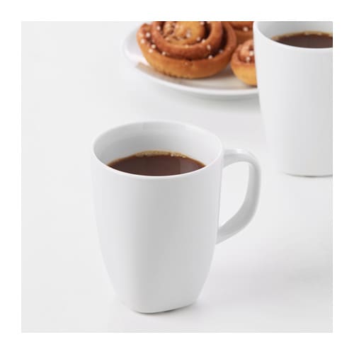 【あす楽】IKEA イケア マグ ホワイト 白 30ml マグカップ d30277365 VARDERA ヴェデーラ キッチン用品 食器 コーヒー お茶用品 コップ ティーカップ おしゃれ シンプル 北欧 かわいい