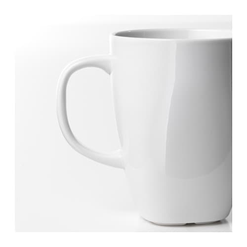 【あす楽】IKEA イケア マグ ホワイト 白 30ml マグカップ d30277365 VARDERA ヴェデーラ キッチン用品 食器 コーヒー お茶用品 コップ ティーカップ おしゃれ シンプル 北欧 かわいい