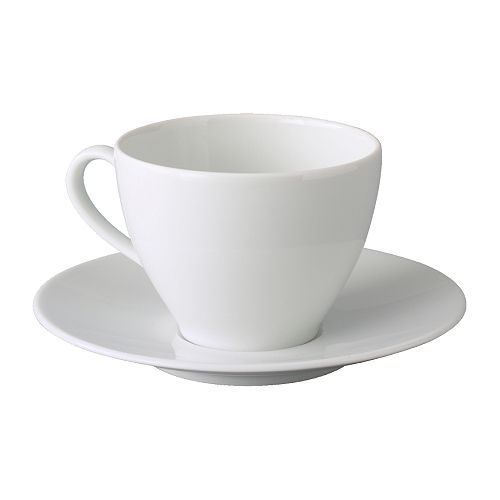 IKEA (イケア)の【あす楽】IKEA イケア コーヒーカップ&ソーサー 200ml d40277464 VARDERA ヴェデーラ キッチン用品 食器 コーヒー お茶用品 マグカップ ティーカップ おしゃれ シンプル 北欧 かわいい(キッチン)