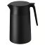 【あす楽】IKEA イケア 魔法瓶 ブラック 黒 1.2L ポット n50360231 UNDERLATTA ウンデルラッタ キッチン用品 食器 調理器具 コーヒー お茶用品 ティーポット おしゃれ シンプル 北欧 かわいい