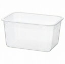 【あす楽】IKEA イケア 保存容器のみ 長方形 プラスチック 2.0L z40359153 IKEA 365 キッチン用品 保存容器 キャニスター おしゃれ シンプル 北欧 かわいい 収納