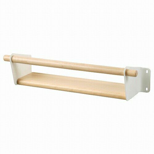 IKEA (イケア)のIKEA イケア ウォールシェルフ バーチ40x10cm m60465925 NEREBY ネレビ インテリア 収納家具 ラック おしゃれ シンプル 北欧 かわいい バス キッチン(リビング収納)