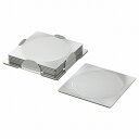 IKEA イケア コースター 正方形 ステンレススチール 8x8cm 6 ピースa30174225 GROGGY グロギ キッチン用品 配膳用品 キッチンファブリック おしゃれ シンプル 北欧 かわいい