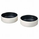 IKEA イケア ボウル ダークグレー 15cm 小鉢 2ピース m00502964 OMBONAD オンボナド キッチン用品 食器 鉢 おしゃれ シンプル 北欧 かわいい