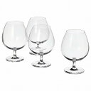 IKEA イケア ブランデーグラス クリアガラス 750ml 4ピースセット m10522669 STORSINT ストルシント キッチン用品 食器 アルコール...