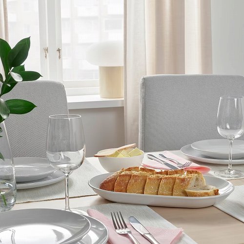 【あす楽】IKEA イケア サービングプレート ホワイト 32x18cm m60477202 GODMIDDAG グドミッダグ キッチン用品 食器 皿 プレート おしゃれ シンプル 北欧 かわいい