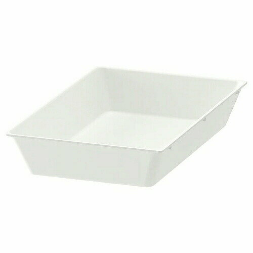 IKEA イケア キッチンツール用トレイ ホワイト白 20x31cm m60486409 UPPDATERA ウップダテラ キッチン用品 食器 キッチン整理用品 おしゃれ シンプル 北欧 かわいい