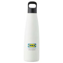 【あす楽】IKEA イケア スチール製魔法瓶 ホワイト 0.5L m20515480 EFTERTRADA エフテルトレーダ キッチン用品 水筒 コップ 大人用水筒 マグボトル おしゃれ シンプル 北欧 かわいい