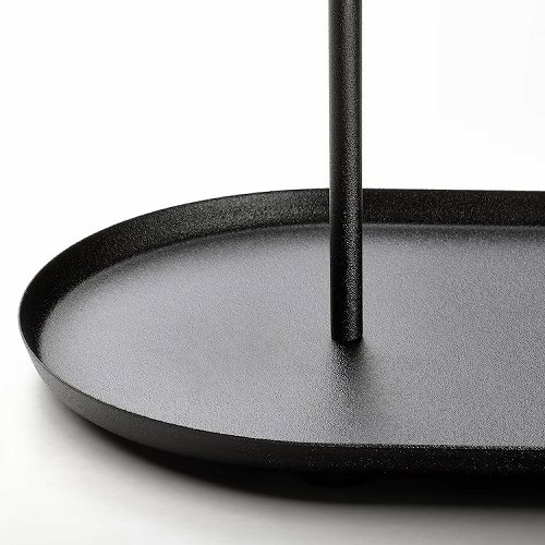 【あす楽】IKEA イケア サービングスタンド 2段 ブラック黒 m30539522 SOMMAROGA ソマルローガ キッチン用品 食器 皿 プレート おしゃれ シンプル 北欧 かわいい