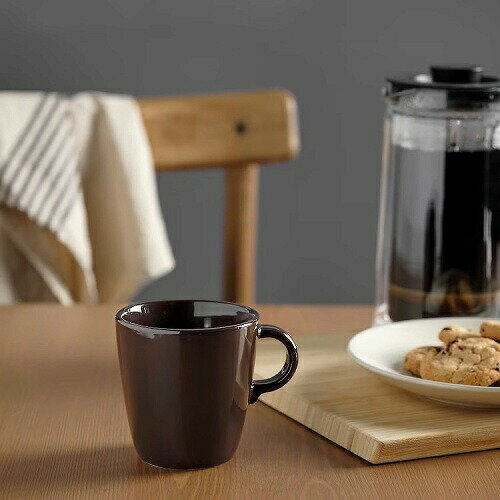 【あす楽】IKEA イケア マグ グロス ブラウン 370ml m80485442 FARGKLAR フェルグクラー キッチン用品 食器 コーヒー お茶用品 マグカップ コップ ティーカップ おしゃれ シンプル 北欧 かわいい
