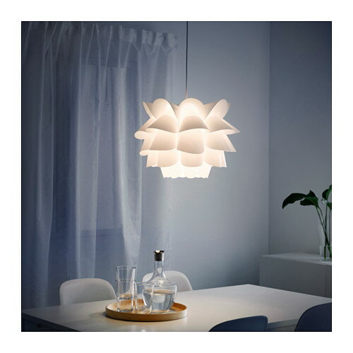 IKEA イケア ペンダントランプ ホワイト 白 20076796 KNAPPA クナッパ ライト 照明器具 天井照明 ペンダントライト 吊下げ灯 おしゃれ シンプル 北欧 かわいい