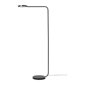 IKEA イケア LEDフロアランプ ダークグレー 電球色 z70346611 YPPERLIG イッペルリグ インテリア ライト 照明器具 フロアスタンド おしゃれ シンプル 北欧 かわいい