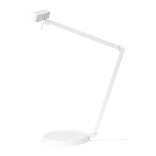 IKEA イケア LEDワークランプ ホワイト 調光可能 n50419665 KAXLIDEN カクスリーデン インテリア 照明器具 デスクライト テーブルランプ おしゃれ シンプル 北欧 かわいい オフィス