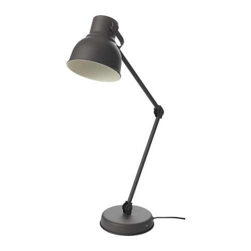IKEA イケア ワークランプ ダークグレー z60349380 HEKTAR ヘクタル