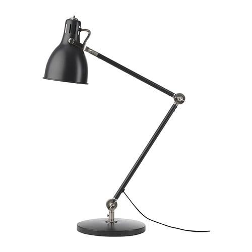 IKEA (イケア)のIKEA イケア ワークランプ チャコール z80389134 AROD アーロード インテリア 照明器具 デスクライト テーブルランプ おしゃれ シンプル 北欧 かわいい オフィス(ライト・照明)