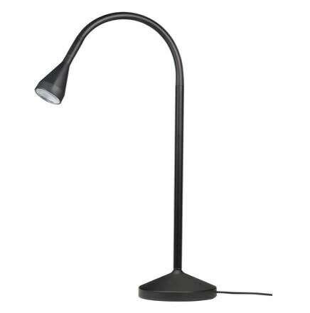 IKEA (イケア)の【あす楽】IKEA イケア LEDワークランプ ブラック 黒 n10404915 NAVLINGE ネーヴリンゲ インテリア 照明器具 デスクライト テーブルランプ おしゃれ シンプル 北欧 かわいい オフィス(ライト・照明)