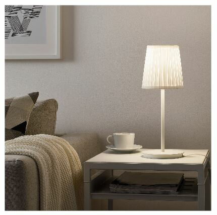 【あす楽】IKEA イケア テーブルランプベース ホワイト 白 30cm n60406002 SKAFTET スカフテート インテリア ライト 照明器具 デスクライト テーブルランプ おしゃれ シンプル 北欧 かわいい