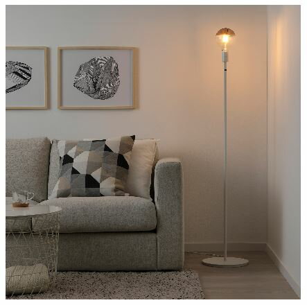 IKEA イケア フロアランプベース ホワイト 白 n80405983 SKAFTET スカフテート インテリア ライト 照明器具 フロアスタンド おしゃれ シンプル 北欧 かわいい