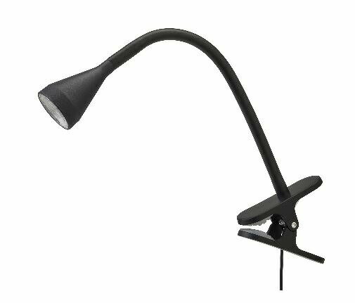 【あす楽】IKEA イケア LEDクリップ式スポットライト ブラック 黒 n80449883 NAVLINGE ネーヴリンゲ インテリア 照明器具 クリップライト おしゃれ シンプル 北欧 かわいい