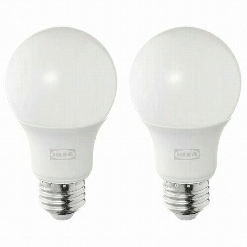 【あす楽】IKEA イケア LED電球 E26 810ルーメン 調光可能 球形 オパールホワイト 2ピース m10498645 SOLHETTA ソールヘッタ ライト おしゃれ シンプル 北欧 かわいい 照明器具