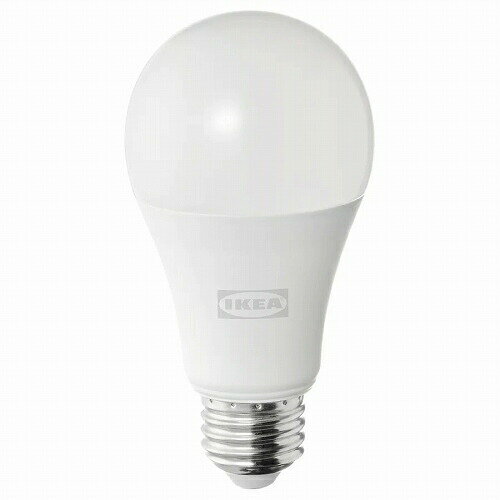 IKEA (イケア)の【あす楽】IKEA イケア LED電球 E26 1521ルーメン 調光可能 球形 オパールホワイト m30510019 SOLHETTA ソールヘッタ ライト おしゃれ シンプル 北欧 かわいい 照明器具(ライト・照明)
