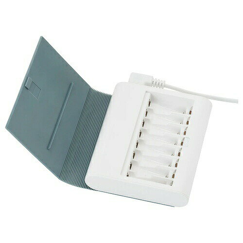 【あす楽】IKEA イケア 充電器 収納付き グレーグリーン m50435175 TJUGO チューゴ 電池用 充電器 おしゃれ シンプル 北欧 かわいい 照明 オフィスのサムネイル