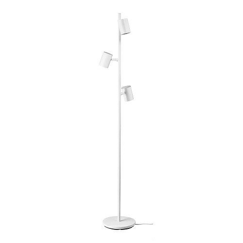 【あす楽】IKEA イケア フロアランプ 3スポット ホワイト m70455488 NYMANE ニーモーネ インテリア ライト 照明器具 フロアスタンド おしゃれ シンプル 北欧 かわいい リビング