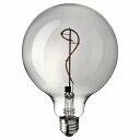 【あす楽】IKEA イケア LED電球 E26 140ルーメン 球形 グレークリアガラス 125mm m80513478 MOLNART モールナルト ライト おしゃれ シンプル 北欧 かわいい 照明器具