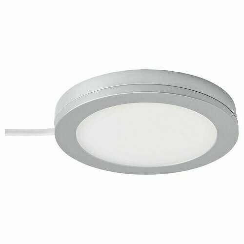 IKEA (イケア)の【あす楽】IKEA イケア LEDスポットライト 調光可能 アルミカラー m00453652 MITTLED ミットレド インテリア 照明器具 ランプ キッチンライト ベースライト おしゃれ シンプル 北欧 かわいい(ライト・照明)
