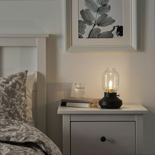【あす楽】IKEA イケア テーブルランプ チャコール m10323896 TARNABY テールナビー インテリア ライト 照明器具 デスクライト テーブルライト おしゃれ シンプル 北欧 かわいい